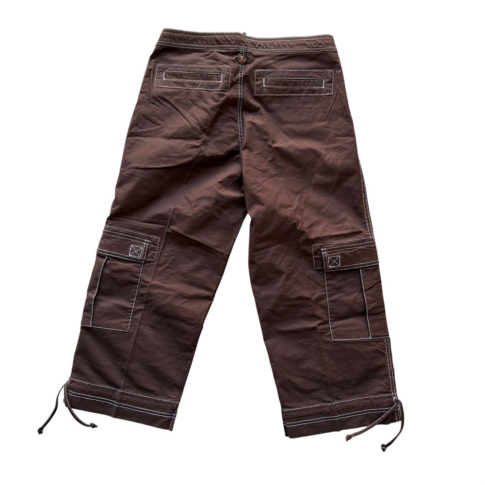Prana Brown Cargo Capris - Picture 2 of 12